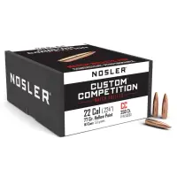 Geschosse Nosler Custom Competition HPBT Cann .22 Cal., dia .224, 77grs (250 Stk.)