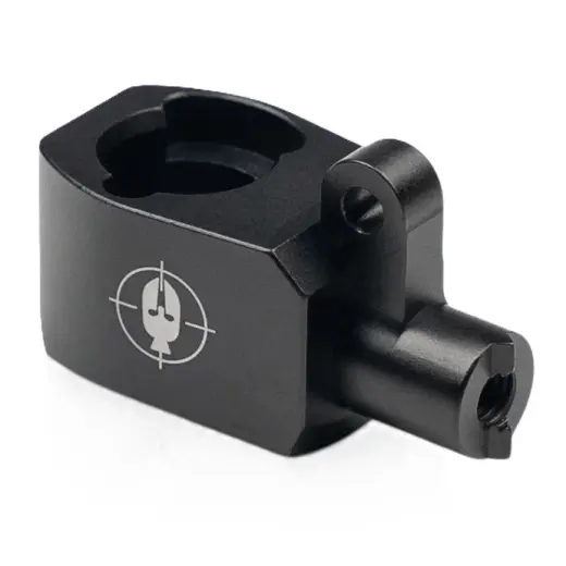 Adapter Spartan Blaser R8 do mocowania dwójnogów i trójnogów Spartan z MagnaSwitch. Zastępuje przednie mocowanie pasa. Mocny, lekki, twardo anodowany aluminiowy. Nie wymaga rusznikarstwa.