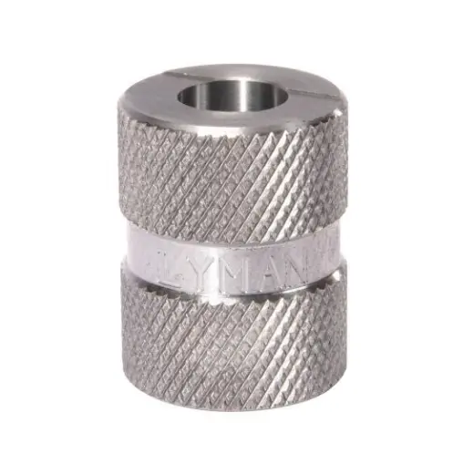 10mm Auto Pistol Max Cartridge Gauge Hülsenlehre aus Stahl, mit deren Hilfe der man den maximalen Abstand der Schulter zum Patronenboden überprüfen kann sowie die maximale Hülsenlänge. Lyman Pistol Maximum Cartridge Gauge.