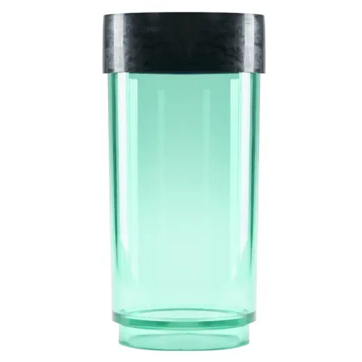 RCBS Uniflow Powder Measure II (#9010) cseretölcsér és kupak. A termékkézikönyv régi cikkszámai: 09026 és 09012.