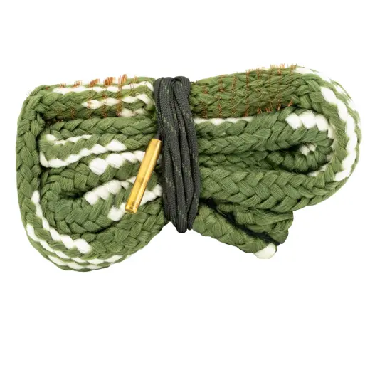 Cleaning rope (boresnake) .20 Bore cleaning rope with sewn-in brass brushes.