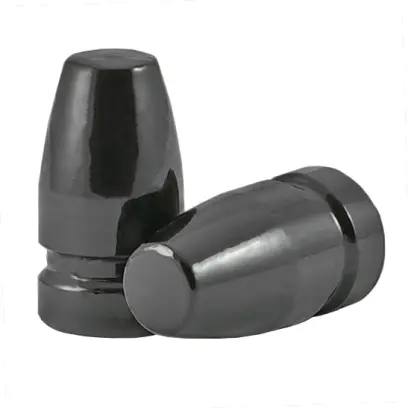 Olověné střely ARES ráže 9mm, diametr .356, hmotnost 147grs. Tvar střely FP BB. EPRX - spodek střely není lakovaný.