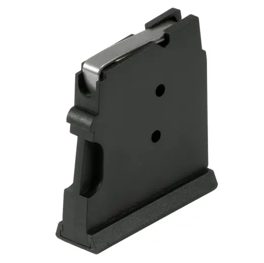 Caricatore in polimero da cinque colpi per le carabine a percussione anulare CZ delle nuove serie CZ 455; CZ 457 e CZ 512 in calibro .17 HMR o .22 WMR.