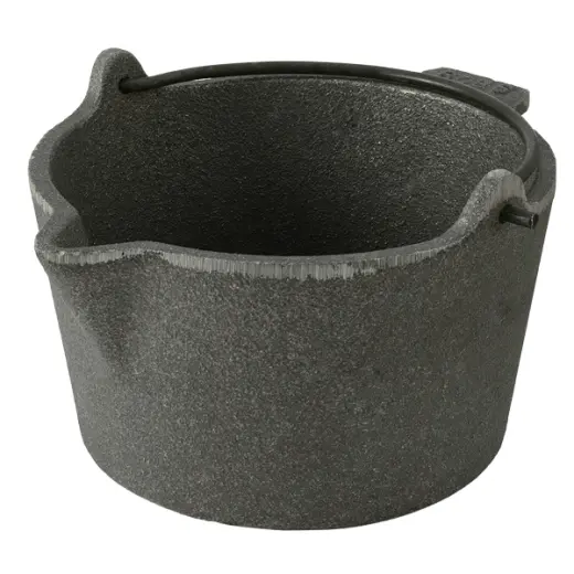 RCBS LEAD POT Az RCBS öntöttvas edénye kötelező kellék mindenkinek, aki saját maga önti a golyókat, vagy olvasztott fémekkel dolgozik. Ez a nagy teherbírású edény öntöttvasból készült, és akár 10 fontnyi olvadt fém befogadására is képes.