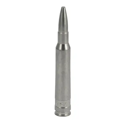Durable aluminum snap cap, features spring dampened strike area.