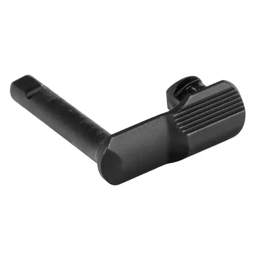 Slide Stop for CZ 75 Legend and older CZ 75 models. When used with CZ 75 B versions, the magazine follower must also be replaced for proper function.