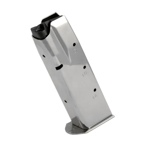 Chargeur pour 16 cartouches 9mm Luger, nickel pour CZ 75, CZ 85, CZ 75 B, CZ 85 B.