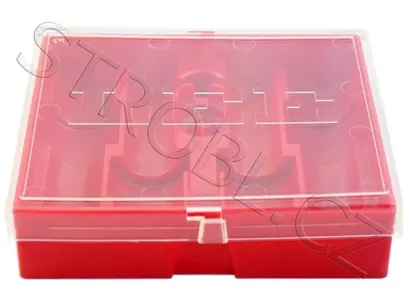 Krabička na matrice - Red 4 Die Box - BAZAR Originální krabička na matrice Lee Precision Red Box.