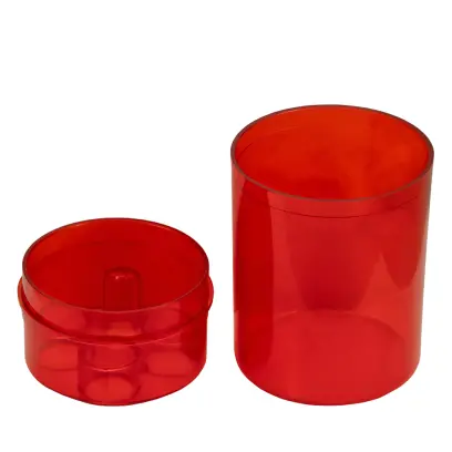 Lee Red Round Die Box, the perfect storage for your dies.