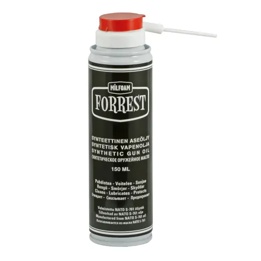 Syntetický olej na zbraně Milfoam Forrest 150ml Syntetický olej na zbraně Milfoam Forrest 150ml