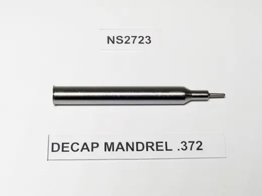 Spare Collet Decap Mandrel .375 H&H DECAP MANDREL .372. A spare part for Lee Precision collet sizing dies .375 Holland & Holland
