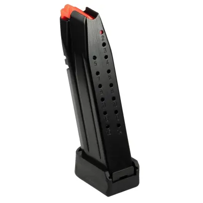 Magazin für 17 Patronen für CZ P-10 C, Kaliber 9mm Luger.
