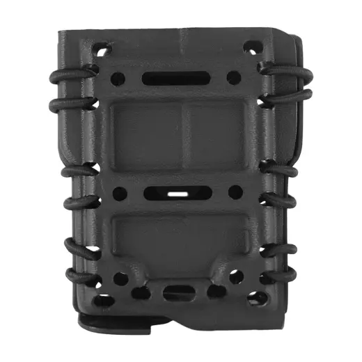 Tactical Mag Pouch - M4, Black Pochette tactique noire pour chargeurs plastiques M4 (.223 / 5,56). Avec système de verrouillage de la ceinture de sécurité.