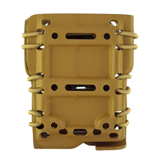 Taktické pouzdro na plastové zásobníky M4, FDE Samosvorné taktické pouzdro na plastové zásobníky M4 (.223 / 5,56). Bezpečnostní upínání.