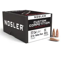 Geschosse Nosler Custom Competition .22 cal, dia .224, 52grs
