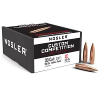 Bullets Nosler Custom Competition .30 cal, dia .308, 190grs