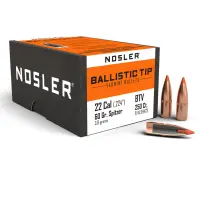 Bullets Nosler Ballistic Tip Varmint .22 cal, dia .224, 60grs - MAXIpack 250ks