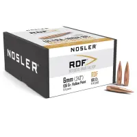 Střely Nosler RDF 6mm, dia .243, 105grs