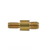 Brass adapter for cleaning rod - 8-32 --> M5