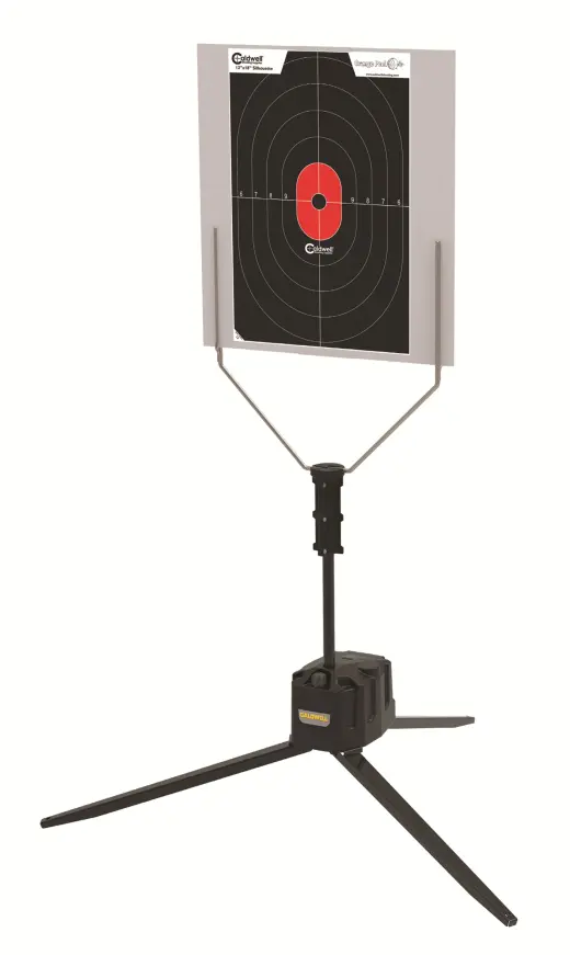 Target Turner Le retourneur de cibles à commande électronique pivote de 90 degrés, d'avant en arrière, à des vitesses réglables par l'utilisateur, ce qui en fait la cible interactive parfaite.