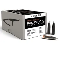 Střely Nosler Ballistic Silvertip 6mm, dia .243, 95grs