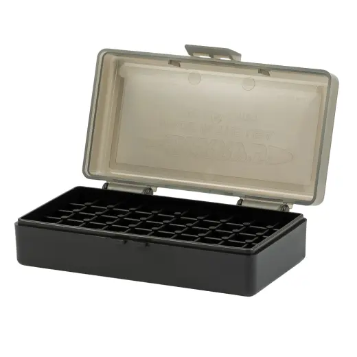 Patronenbox 9mm - B#401 Smoke Patronenbox 9mm - 50P