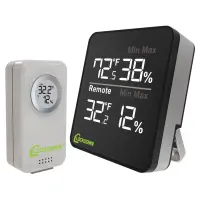 Golden Rod Digital Wireless Hygrometer