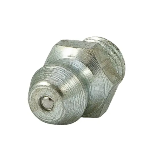 Dillon Zerk Grease Fitting Schmiernippel zur Anwendung von Schmierstoff. Original-Ersatzteil für die Wiederladepressen Dillon XL750 und Super 1050. DILLON ZERK GREASE FITTING (#13581).