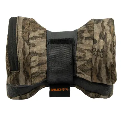 Shooting Rail Rest for Treestand MUDDY Riposo per fucile silenzioso e stabile RIPOSO PER TIRO AL FANGO per il tiro da appostamento. La superficie esterna in neoprene, l'anima in schiuma PE e la cinghia in pelle antiscivolo garantiscono la massima stabilità.